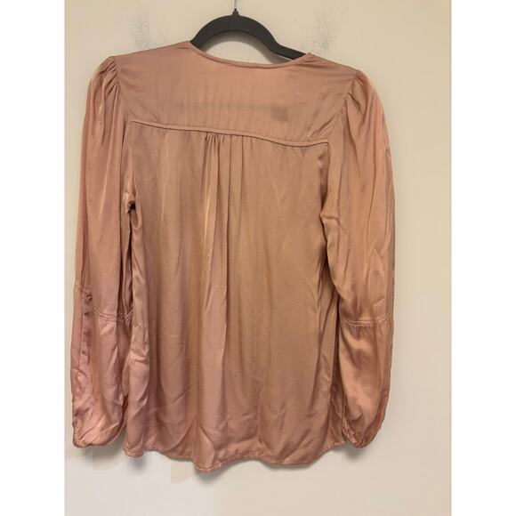 Nation LTD Peasant Top Dusty Rose Size XS - Picture 5 of 6